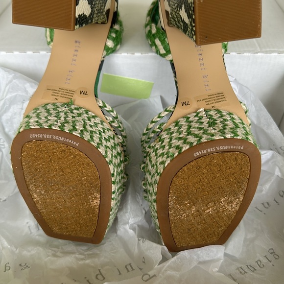 GIANNI BINI Shanika PLATFORM braided sandal SOLD OUT IN STORES ๐ size 7M ๐ - Picture 5 of 8